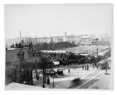 ペンシルベニア大学フットボールゲーム、1894 作： American Photographer